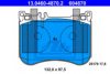 ATE 13.0460-4870.2 Brake Pad Set, disc brake